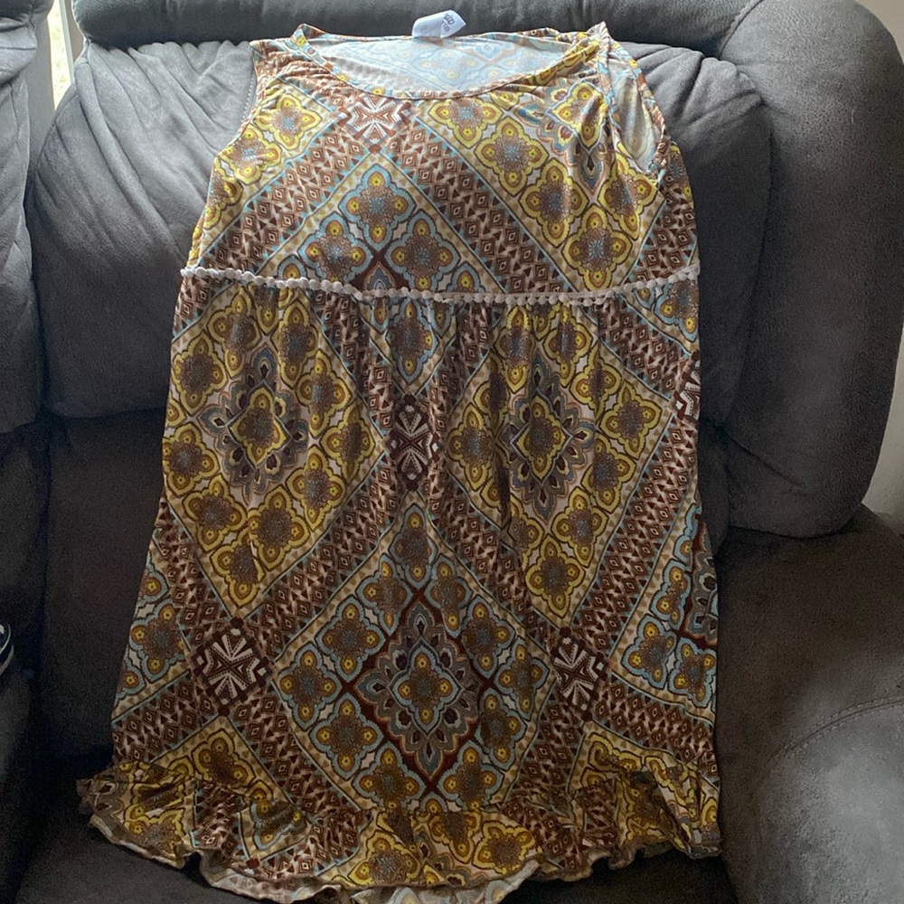 MIDI sleeveless dress from Boutique